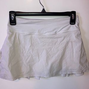 Womens Tennis Skirt (White)